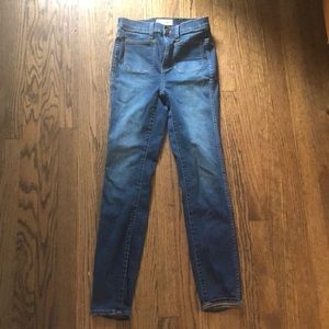 Madewell High Waisted Sailor jeans 25